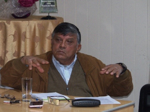 Manuel Hormazábal presidente Colegio de Ingenieros Agrónomos Talca