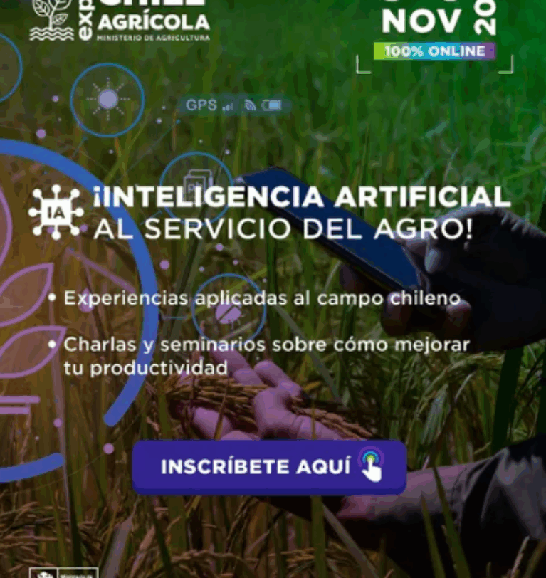 Charlas y seminarios en próxima Expo Chile Agrícola 2025
